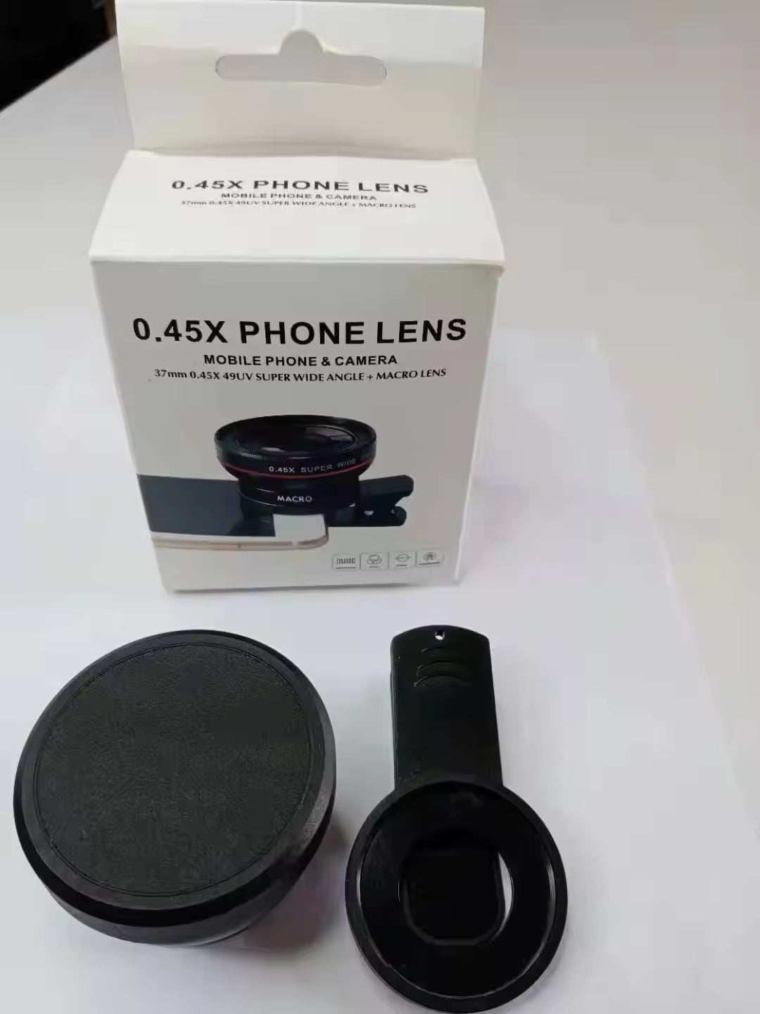 0.45X Camera Lens External Phone Lens Phone Camera Lens (With Color Box / 1 Pc)